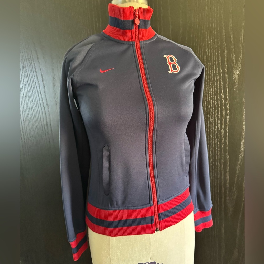 Boston Red Sox Full-Zip Nike Jacket Warmup Style - Mint Condition